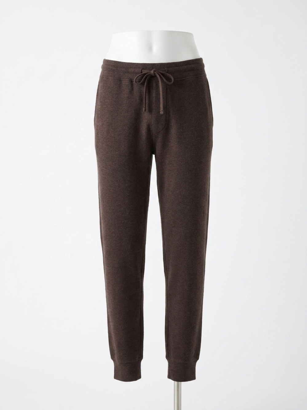 NEW FAHERTY legend classic sweatpant in valley brown twill